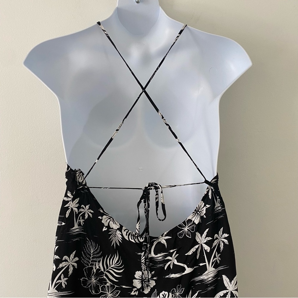 5/$25 Streetwear Society Tropical Tie-Back Dress or Swimsuit Coverup XL NWT - Picture 5 of 12